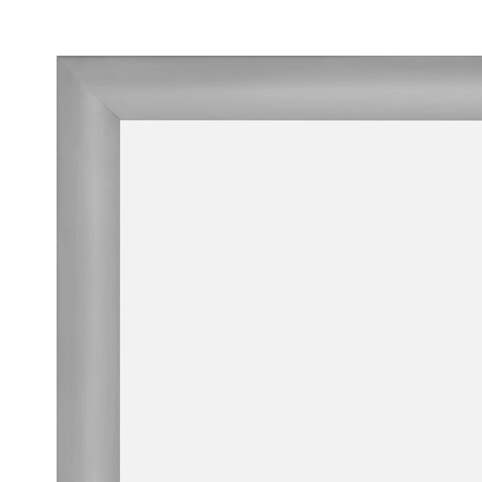 12x36 Silver SnapeZo® Snap Frame - 1" Profile