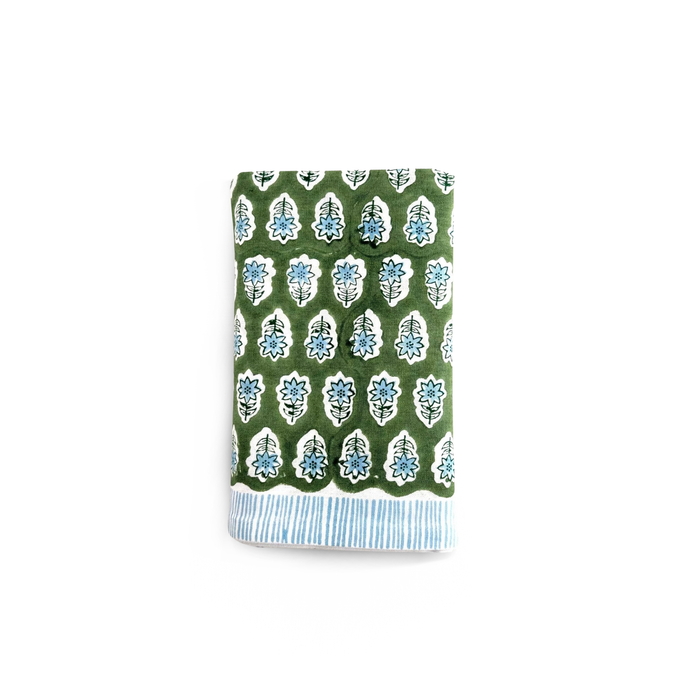18x120 Hand Block Printed Table Runner