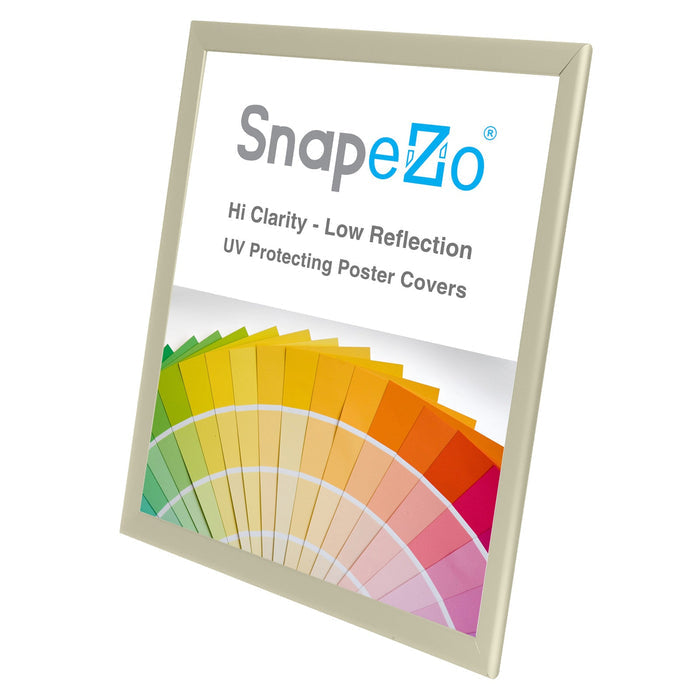 18x24 Cream SnapeZo® Snap Frame - 1.25" Profile