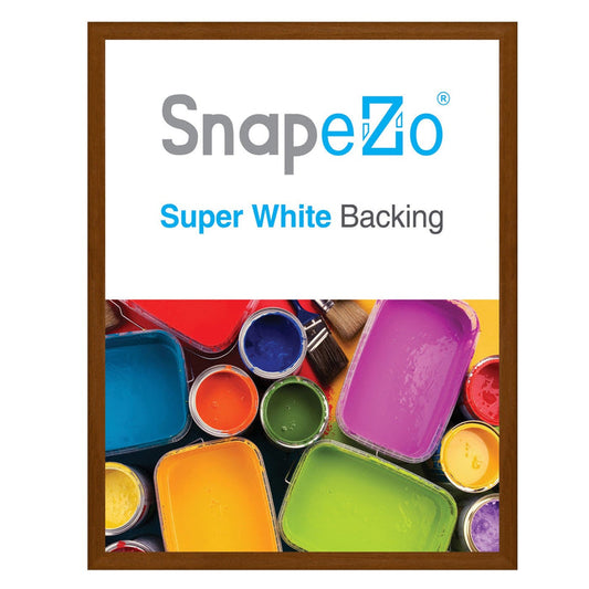 18x24 Dark Wood SnapeZo® Snap Frame - 1" Profile