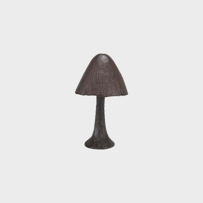 2-3/4" Round x 5"H Cast Iron Mushroom