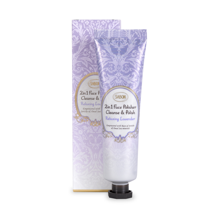 2 in 1 Face Polisher Lavender 2oz (60mL)