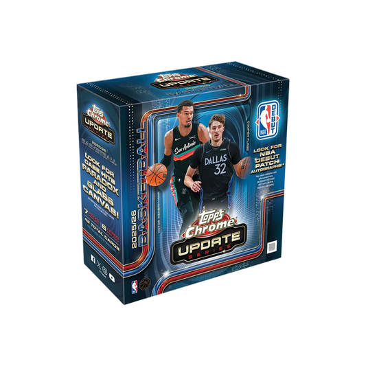2025-26 Topps Chrome Update Basketball Mega Box
