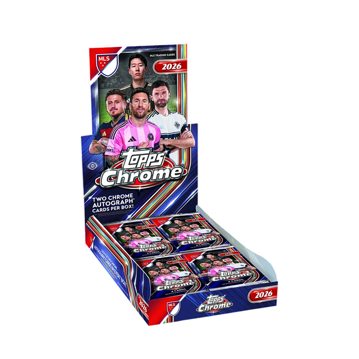 2026 Topps Chrome Soccer MLS Hobby Box