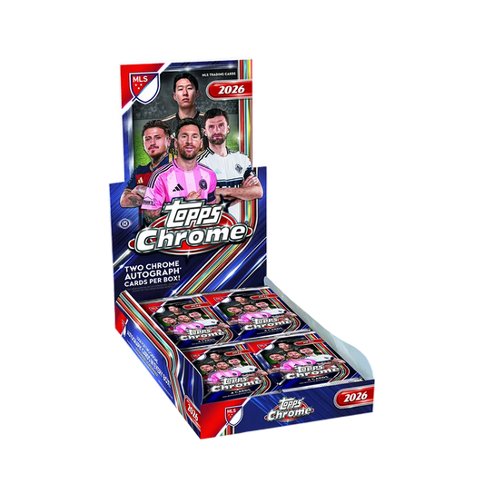 2026 Topps Chrome Soccer MLS Hobby Box