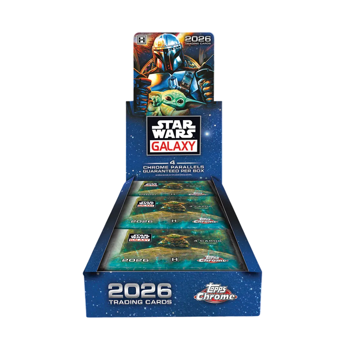 2026 Topps Chrome Star Wars Galaxy Hobby Box
