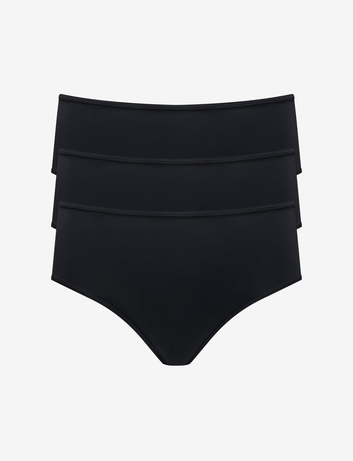 24/7® Classic High Waist Thong - 3 Pack