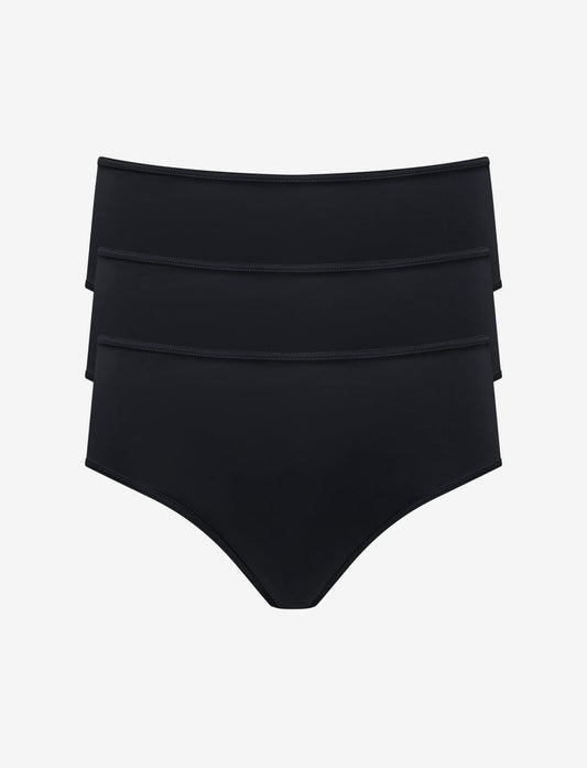 24/7® Classic High Waist Thong - 3 Pack