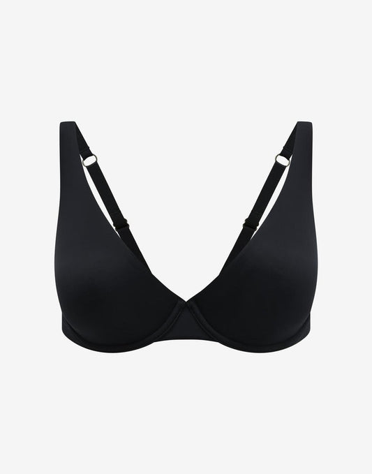 24/7® Second Skin Unlined Bra, Black - Thirdlove - Nylon/Spandex