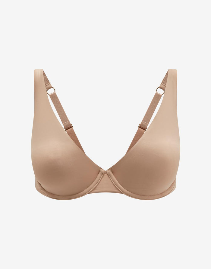 24/7® Second Skin Unlined Bra, Taupe - Thirdlove - Nylon/Spandex