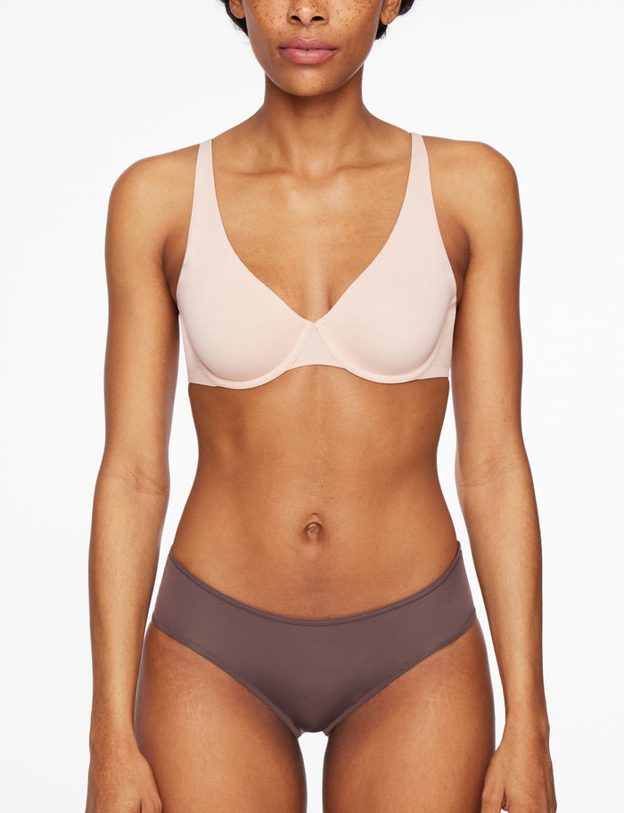 24/7® Second Skin Unlined Bra, Rose Dust - Thirdlove - Nylon/Spandex,modelCCC