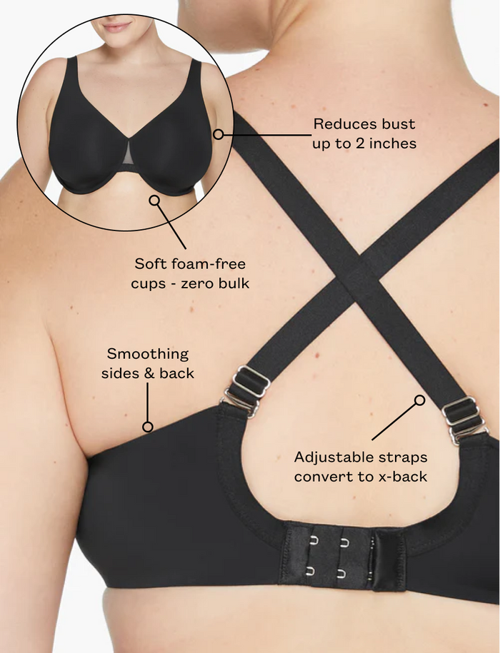 24/7® Classic Smooth Minimizer Bra