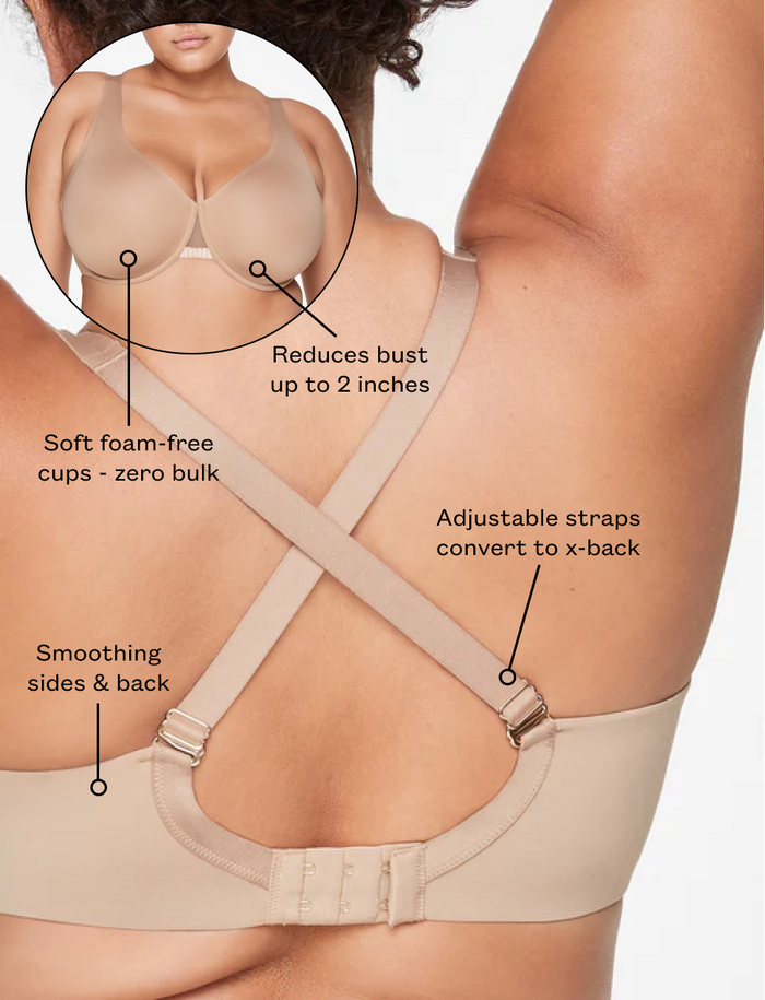 24/7® Classic Smooth Minimizer Bra