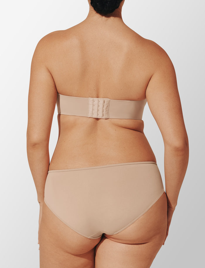 24/7® Classic Strapless Bra, Taupe - Thirdlove - Nylon/Spandex,modelH