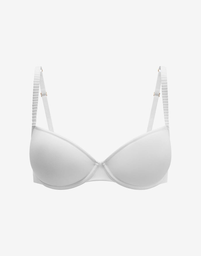 24/7® Classic T-Shirt Bra, White - Thirdlove - Nylon/Spandex