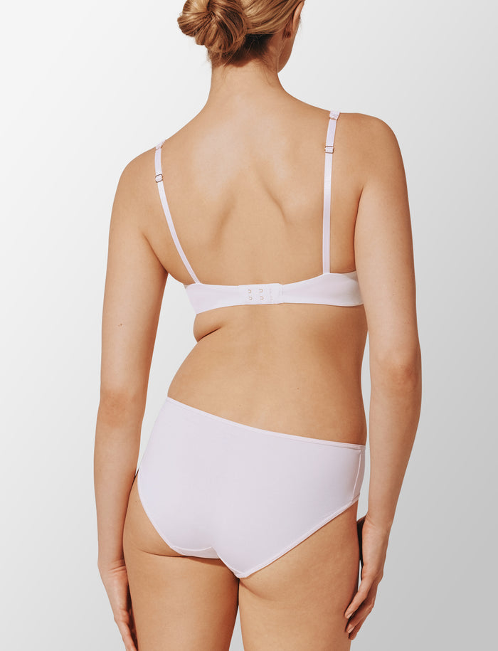 24/7® Classic T-Shirt Bra, White - Thirdlove - Nylon/Spandex,modelMMM