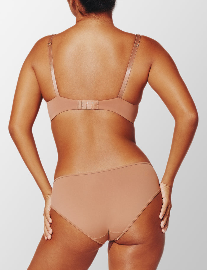 24/7® Classic T-Shirt Bra, Mocha - Thirdlove - Nylon/Spandex,modelHHH