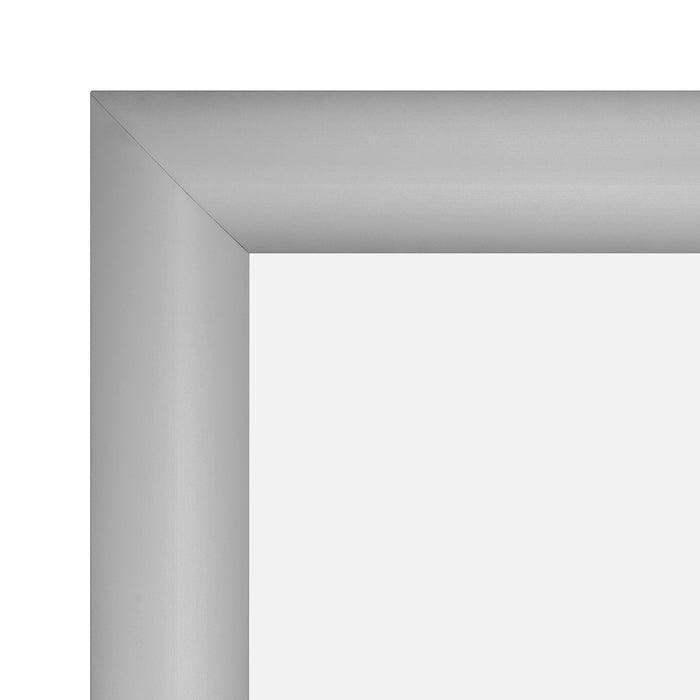 24x36 Silver SnapeZo® Snap Frame - 2.2" Profile