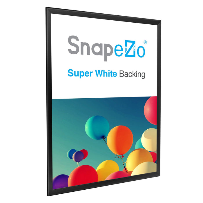 27x39 Black SnapeZo® Snap Frame - 1.25" Profile