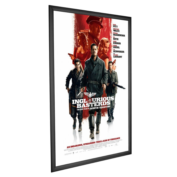 27x40 Black SnapeZo® Snap Frame - 1.2" Profile