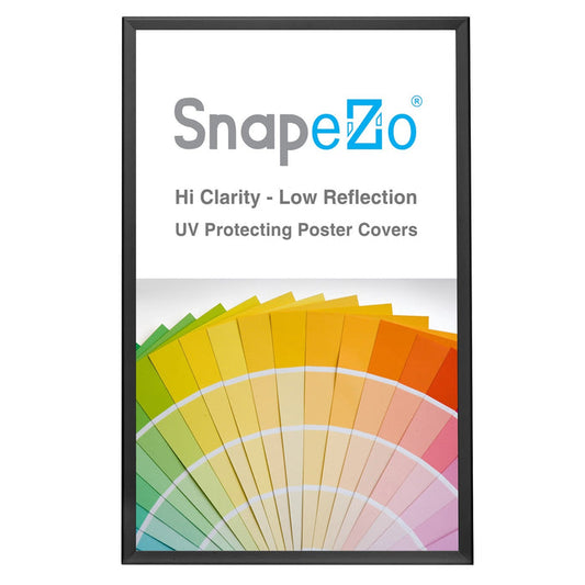32x50 Black SnapeZo® Snap Frame - 1.25" Profile