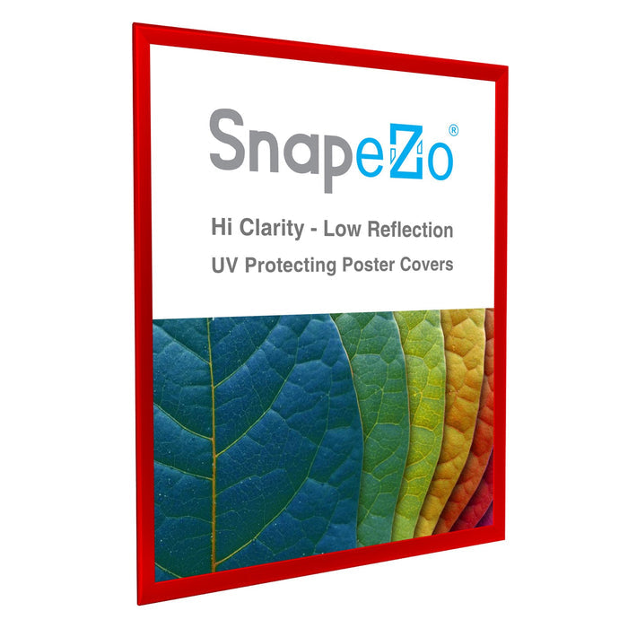 36x48 Red SnapeZo® Snap Frame - 1.25" Profile