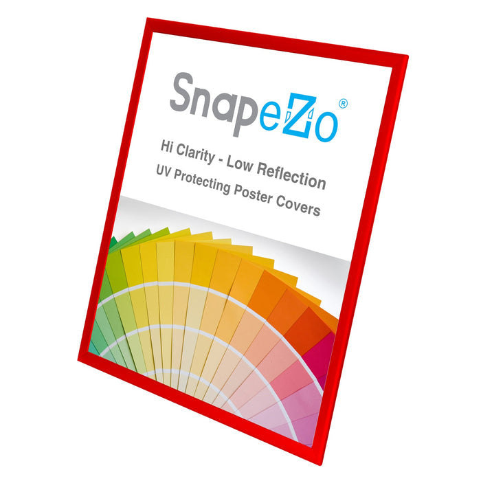 36x48 Red SnapeZo® Snap Frame - 1.25" Profile