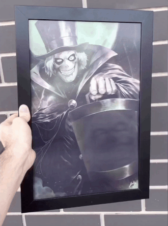 3D Transition [Grim Grinning Ghost] Lenticular Print - Wizyakuza.com