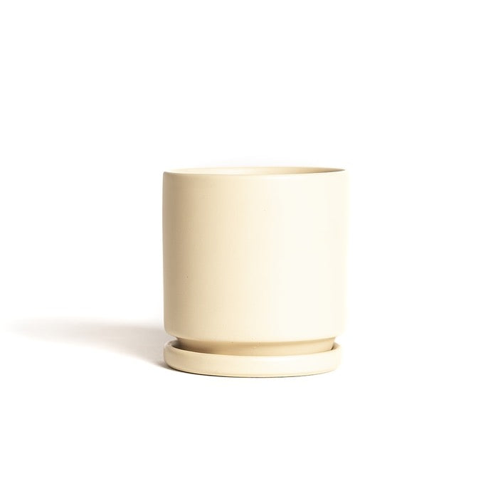 4.5" Gemstone Planter - Almond