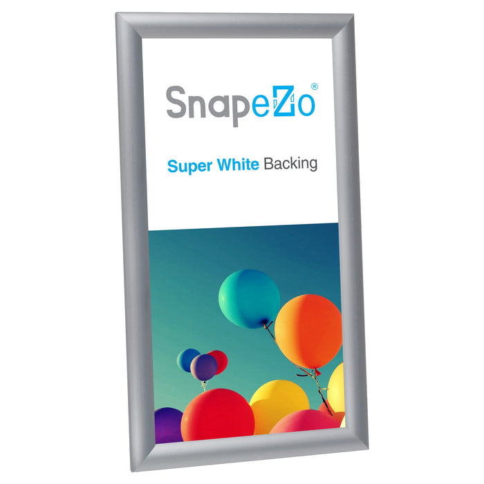 7x14 Silver SnapeZo® Snap Frame - 1" Profile