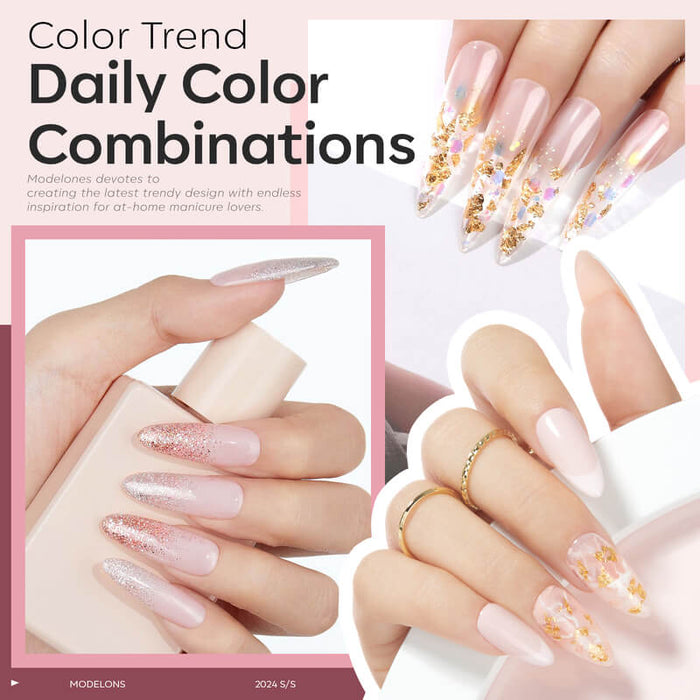 2Pcs 8-In-1 Builder Nail Gel Set 10ml Builder Gel MODELONES #