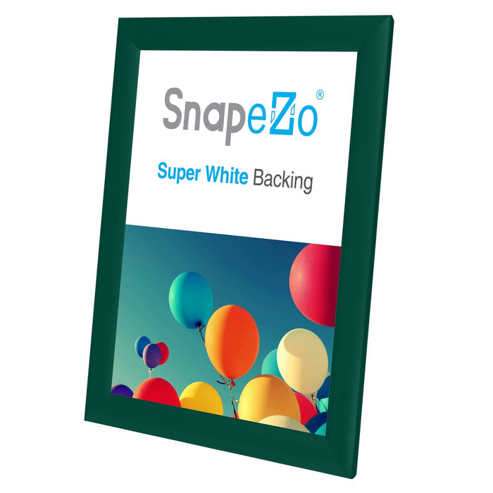 8.5x11 Green SnapeZo® Snap Frame - 1" Profile
