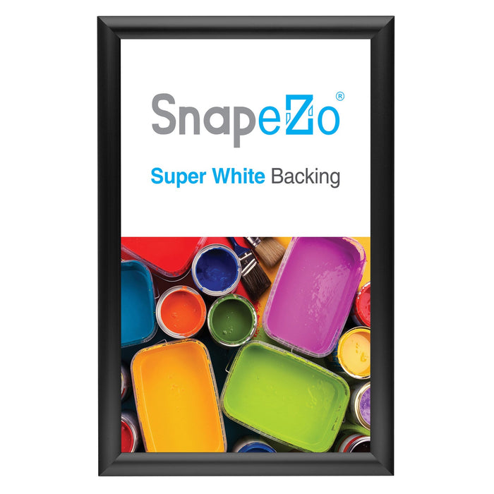 8.5x14 Black SnapeZo® Snap Frame - 1" Profile