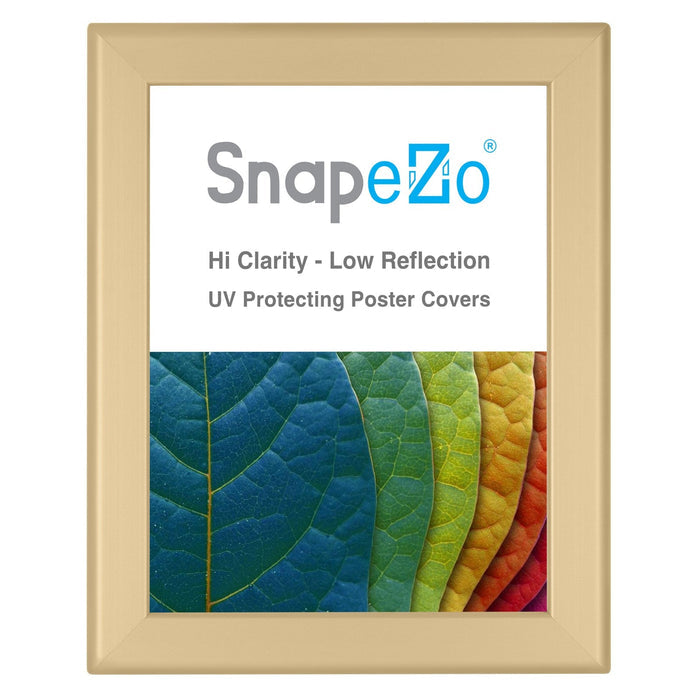 8x10 Gold SnapeZo® Snap Frame - 1.25" Profile