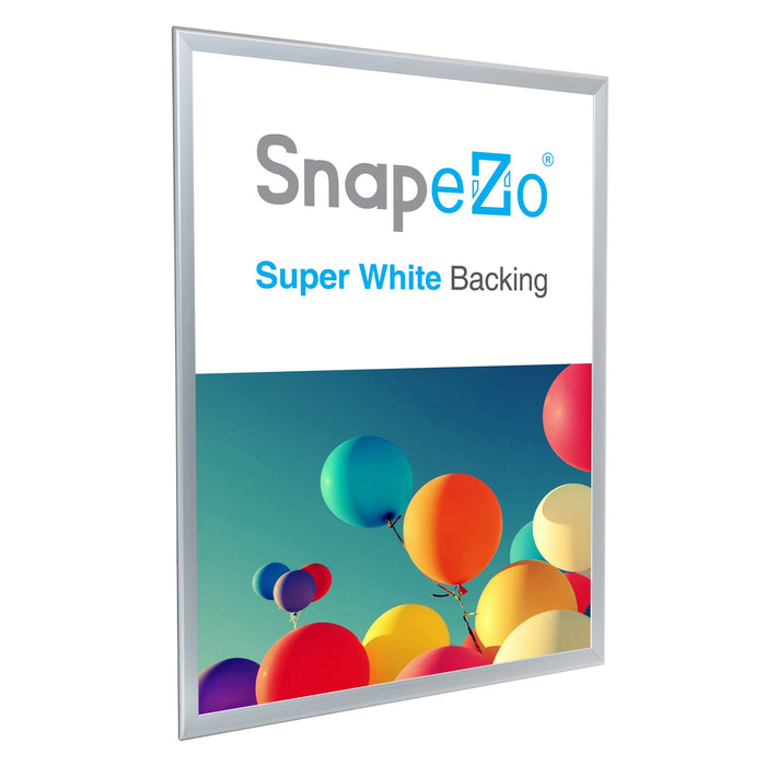 A1 Silver SnapeZo® Snap Frame - 1.25" Profile