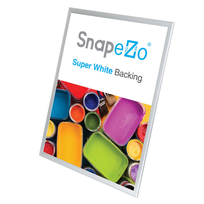 A1 Silver SnapeZo® Snap Frame - 1.25" Profile