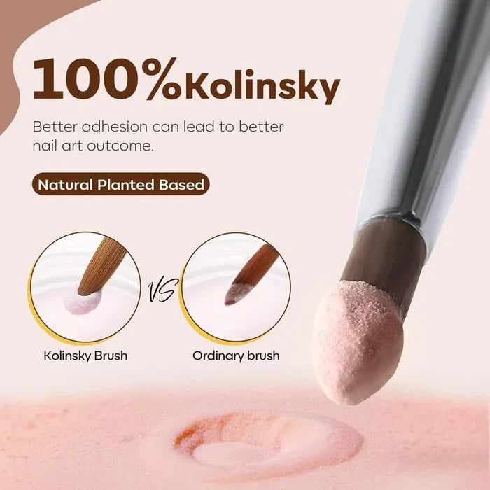 Acrylic Powder Nail Brush Trio