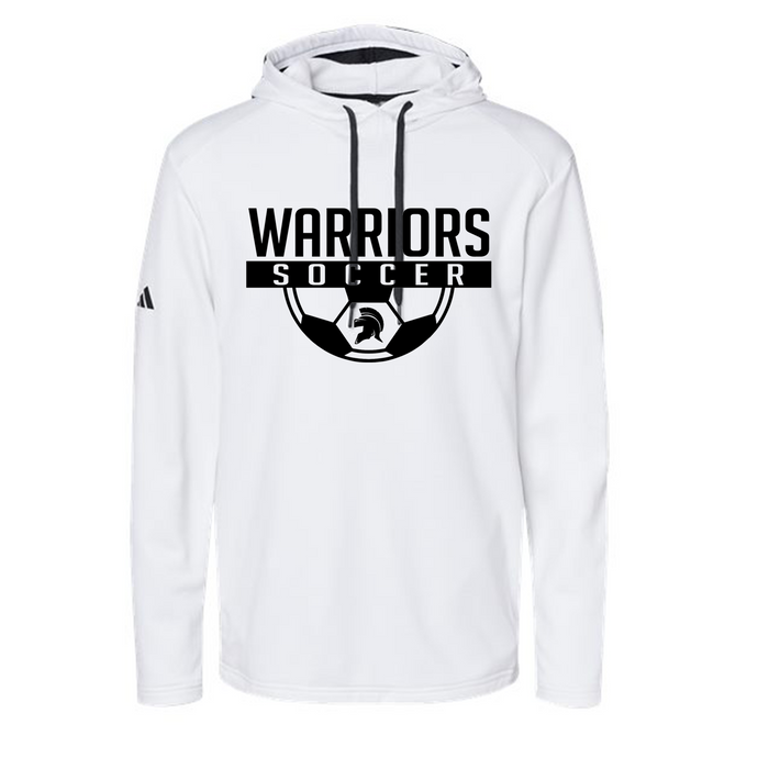 ADIDAS MIXED MEDIA SOCCER HOODIE