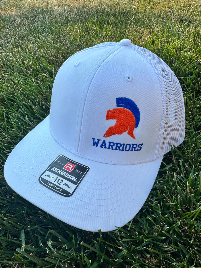 ADULT RICHARDSON WHITE EMBRIODERED SNAPBACK HAT