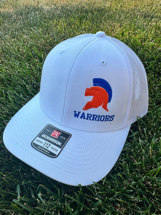 ADULT RICHARDSON WHITE EMBRIODERED SNAPBACK HAT