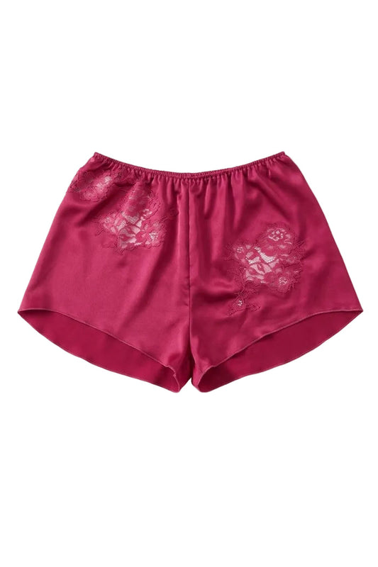 Ajoure fuchsia shorts