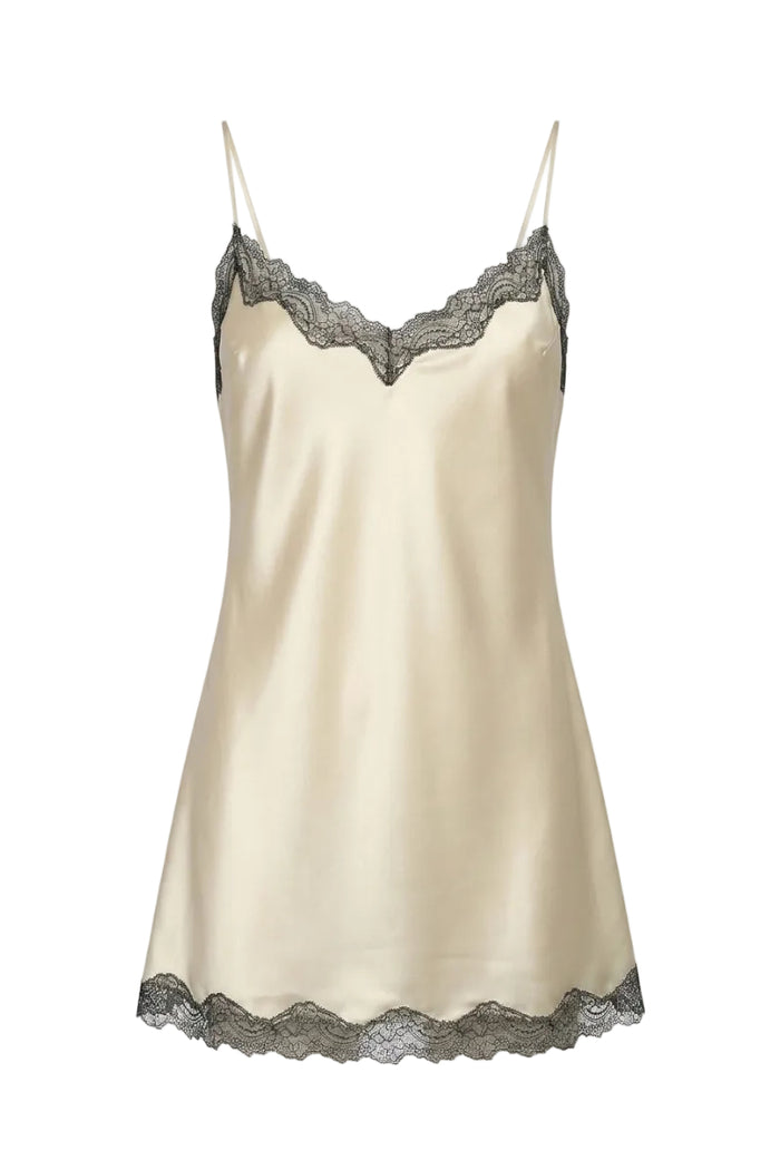 Ajoure lemon mini lounge dress