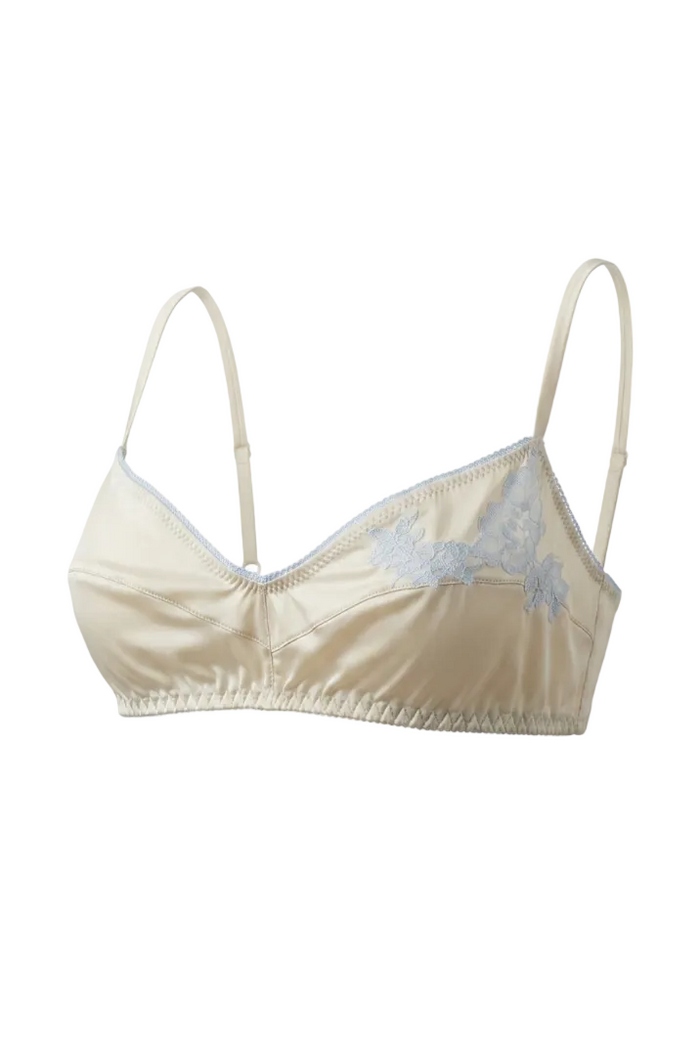 Ajoure lemon soft bra