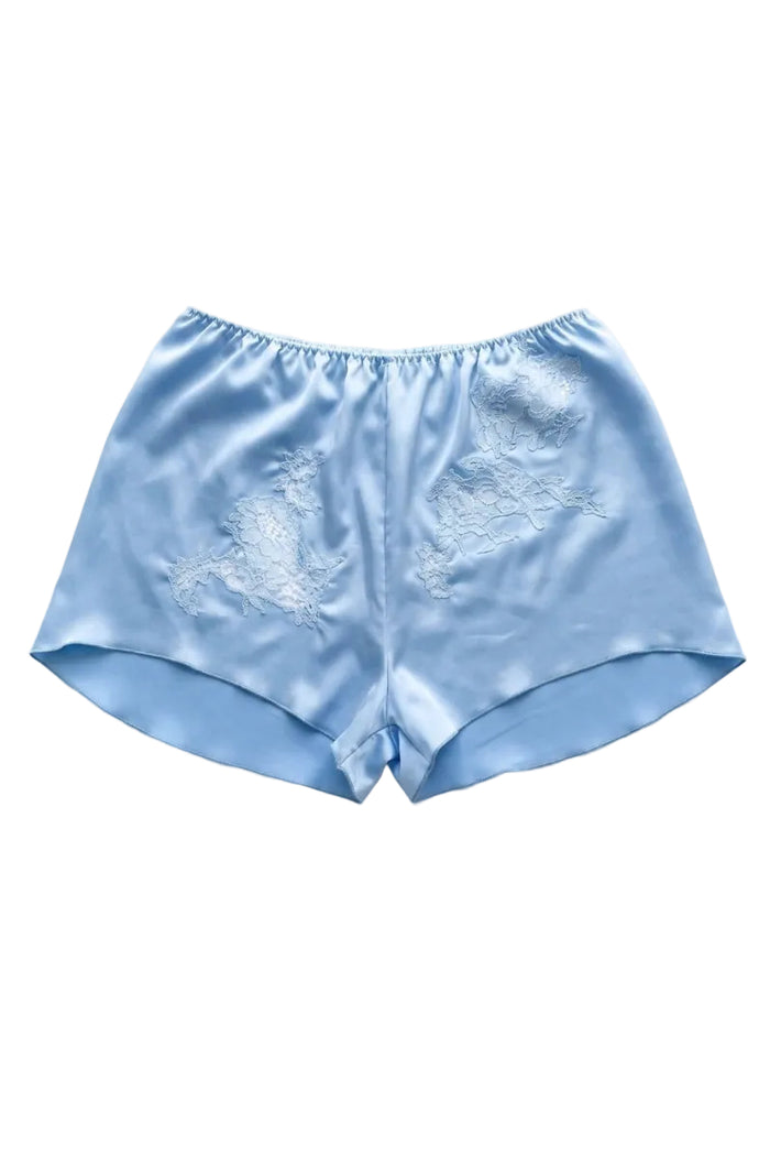 Ajoure light blue shorts