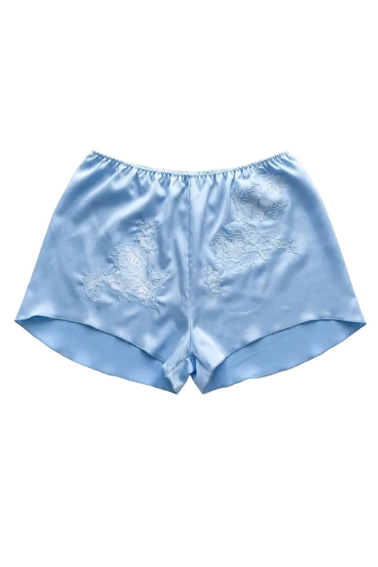 Ajoure light blue shorts