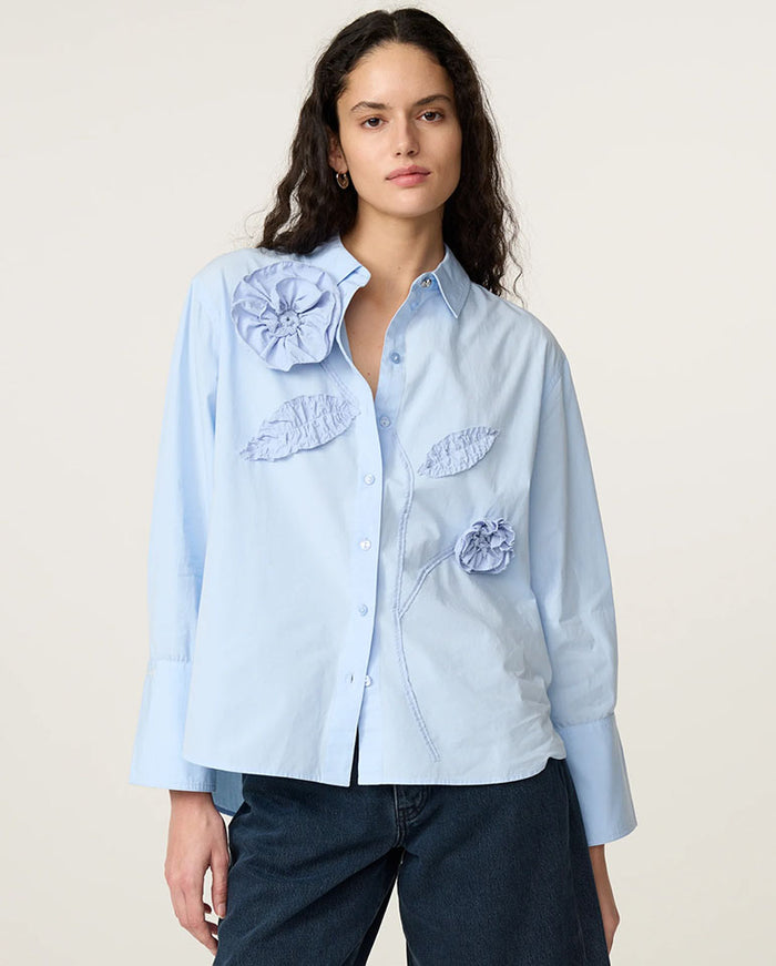 Alex Blouse - Icey Blue