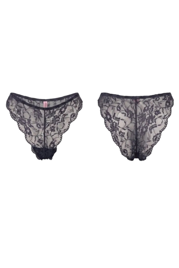 Alissia Graphite braziliana panties