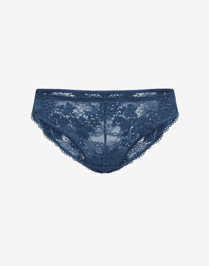 All Day Lace Bikini - Evening Teal - 51% Recycled nylon/42% Nylon/7% Spandex - ThirdLove