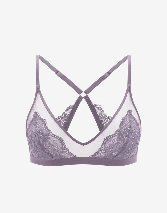 All Day Lace Racerback Bralette