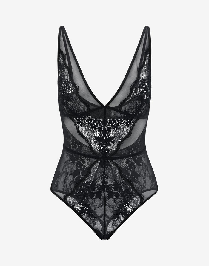 All Day Lace Unlined Bodysuit